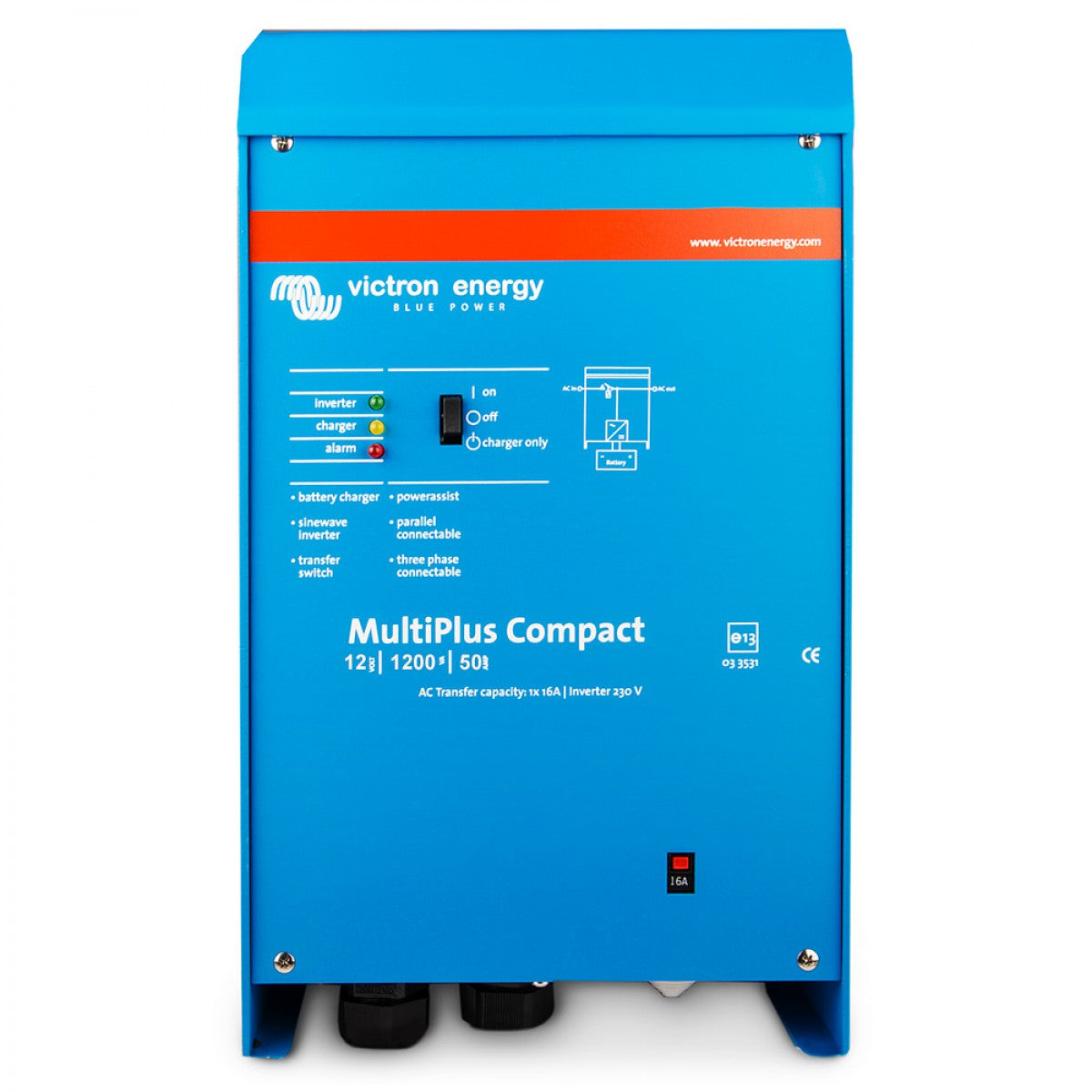 VICTRON MultiPlus C12/1200/50 kombi inverter og lader - Image 1