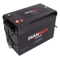 SKANBATT Base Lithium - 24V 100Ah 100A BMS - 330x175x220mm - 3 Års garanti