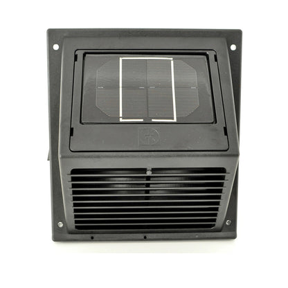 Wattstunde Solventilator Veggmodell Svart shown in product view image 2