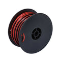 Batterikabel förtennad 2x2,5mm2 50m Rulle - röd/svart