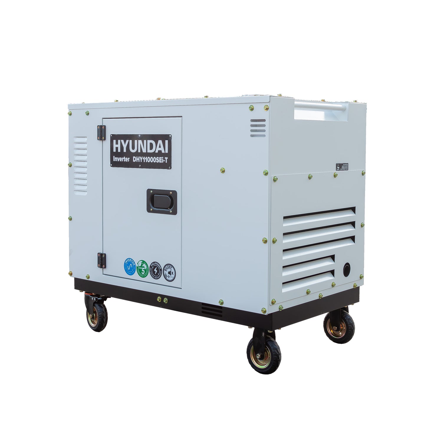 HYUNDAI DHY11000SEi-T Diesel Inverter Strømaggregat 8000W - Elektrisk start - 400V/230V - ATS