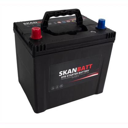 SKANBATT EFB Startbatteri 12V 73AH 630CCA (232x173x225mm) +L