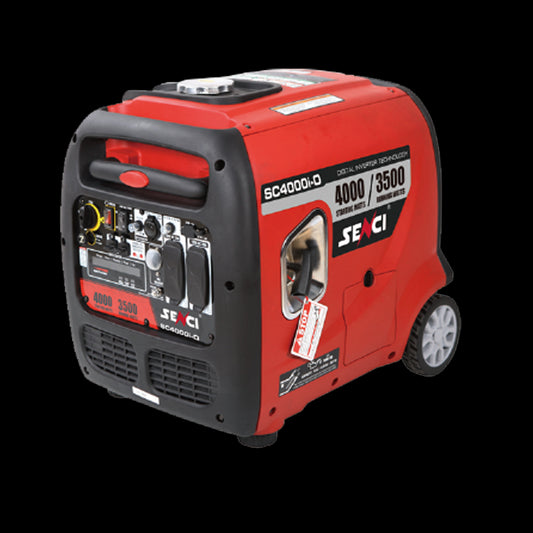 SENCI SC4000iE-O Inverter Aggregat - Bensin - Max 3800W - ATS - Elektrisk start - Image 1
