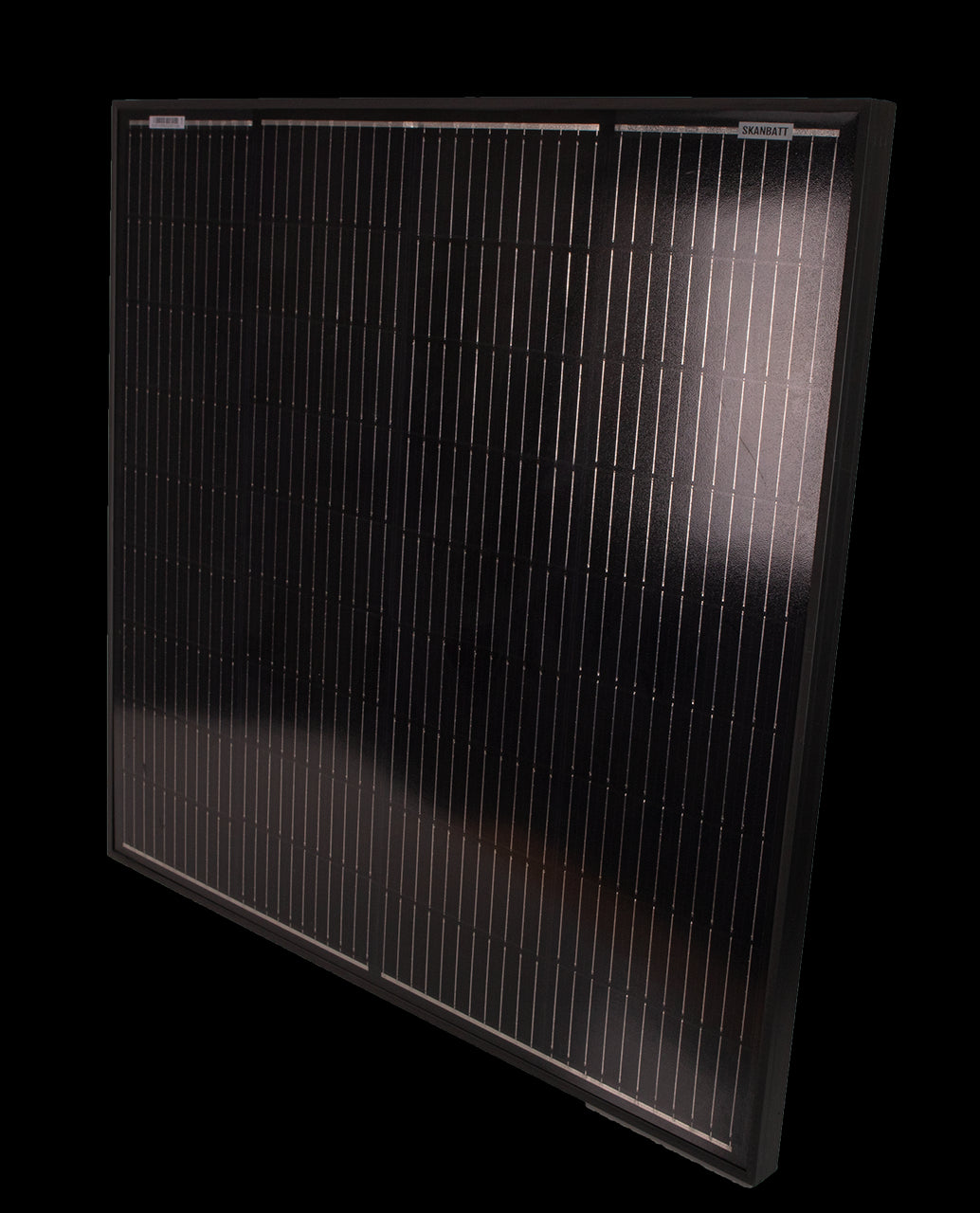 SKANBATT Solcellepanel Mono 100W Sort - 720x765x30mm - Image 2