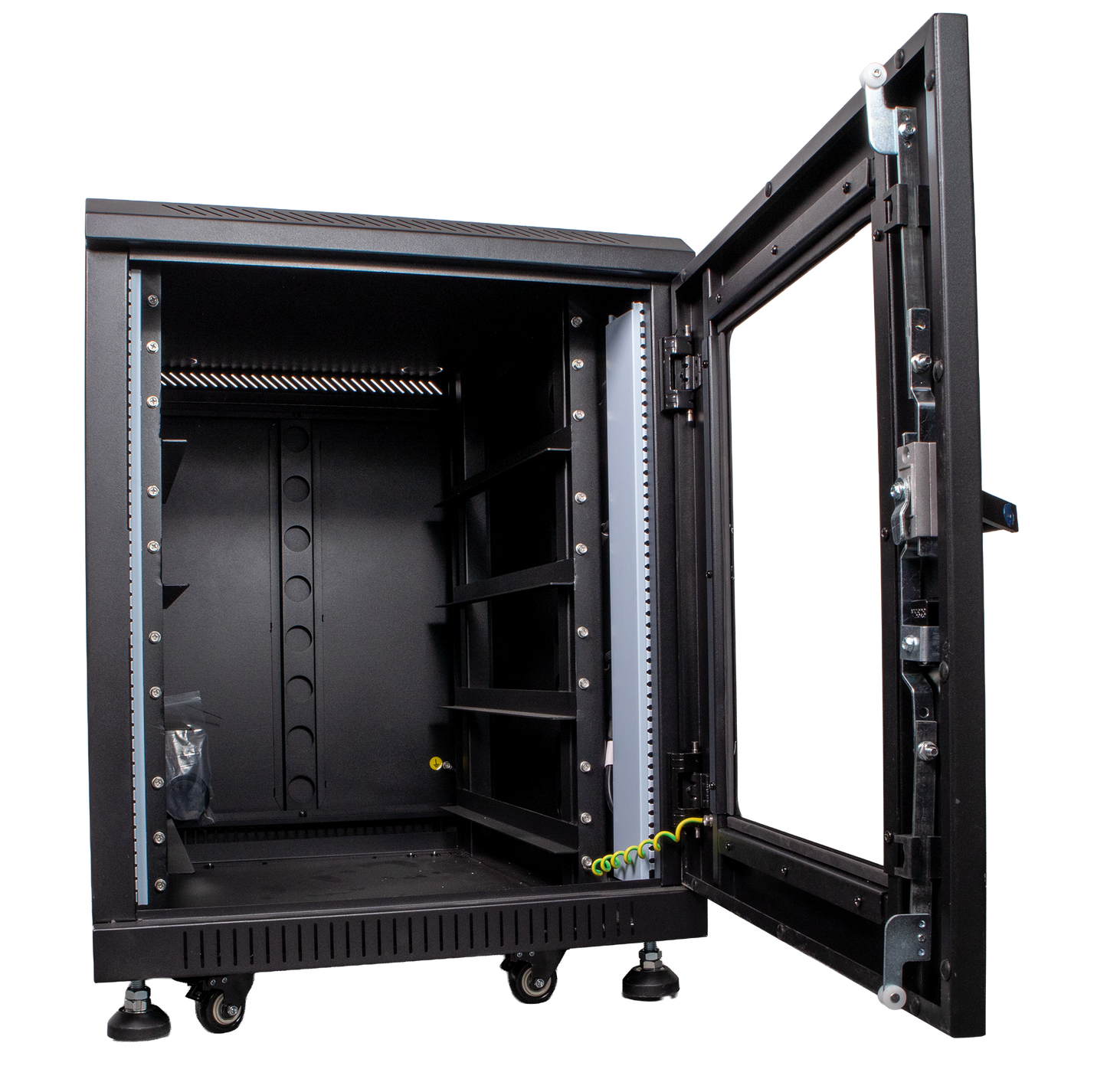 SKANBATT Kabinett/batteriskap for 4 stk SKANBATT Lithium 3U Rack