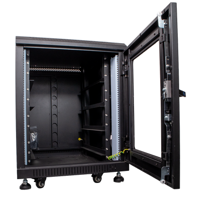 SKANBATT Kabinett/batteriskap for 4 stk SKANBATT Lithium 3U Rack