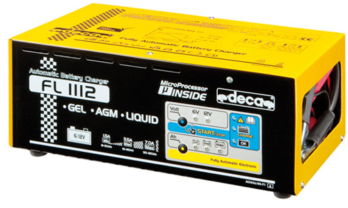 DECA Elektronisk Batterilader 6V/12V 11A - Image 1