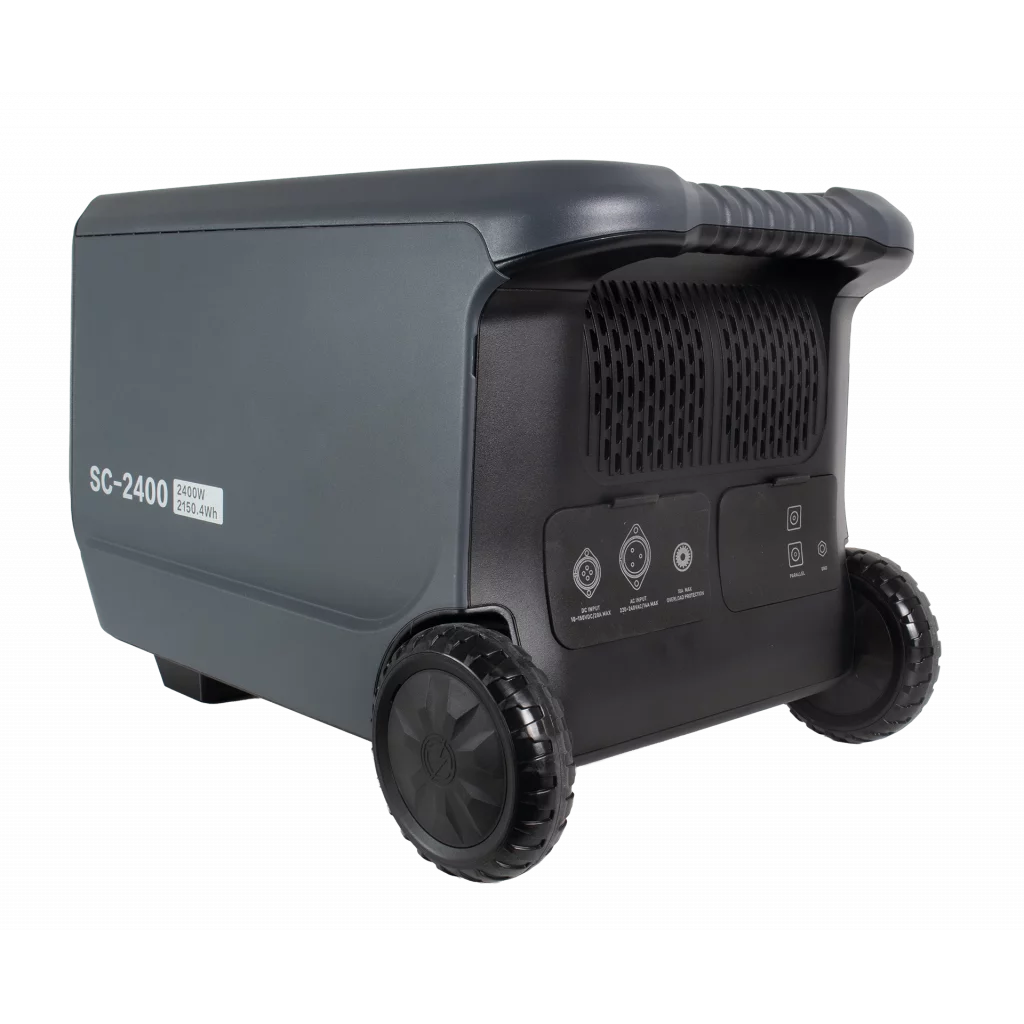 SENCI Lithium LPS 2150Wh Power Station med 2400W (4800W) sinus inverter