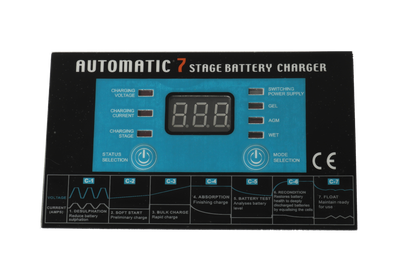 Smart Battery Charger 7-Stegs Elektronisk Batterilader 12V 40A - 2 Kanaler shown in product view image 2