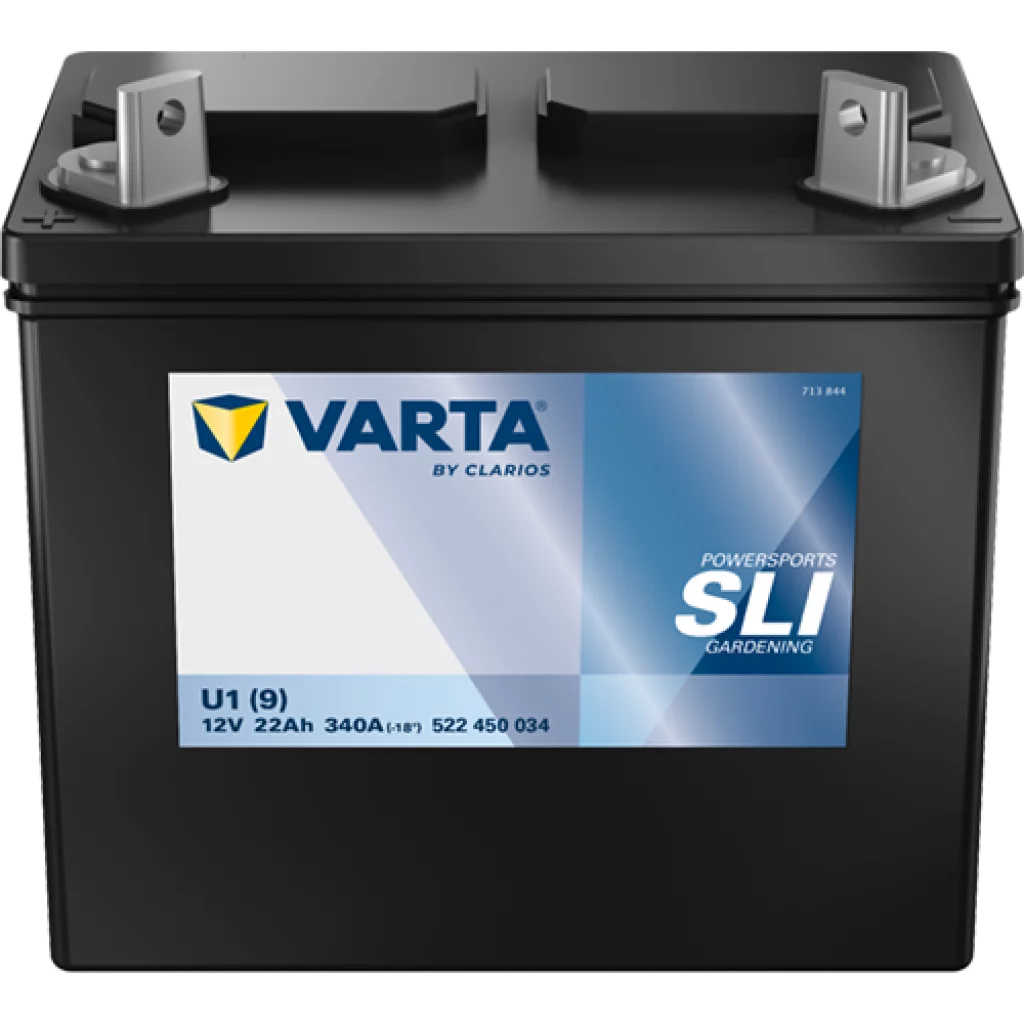 Produktbilde av VARTA Plenklipper Batteri 12V 22AH 340CCA (196x132x183mm) +Venstre U1(9)