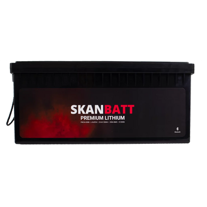 Produktbilde 5 av SKANBATT Premium Lithium - 24V 200Ah 200A BMS - 522x268x218mm - Bluetooth - 8 Års garanti