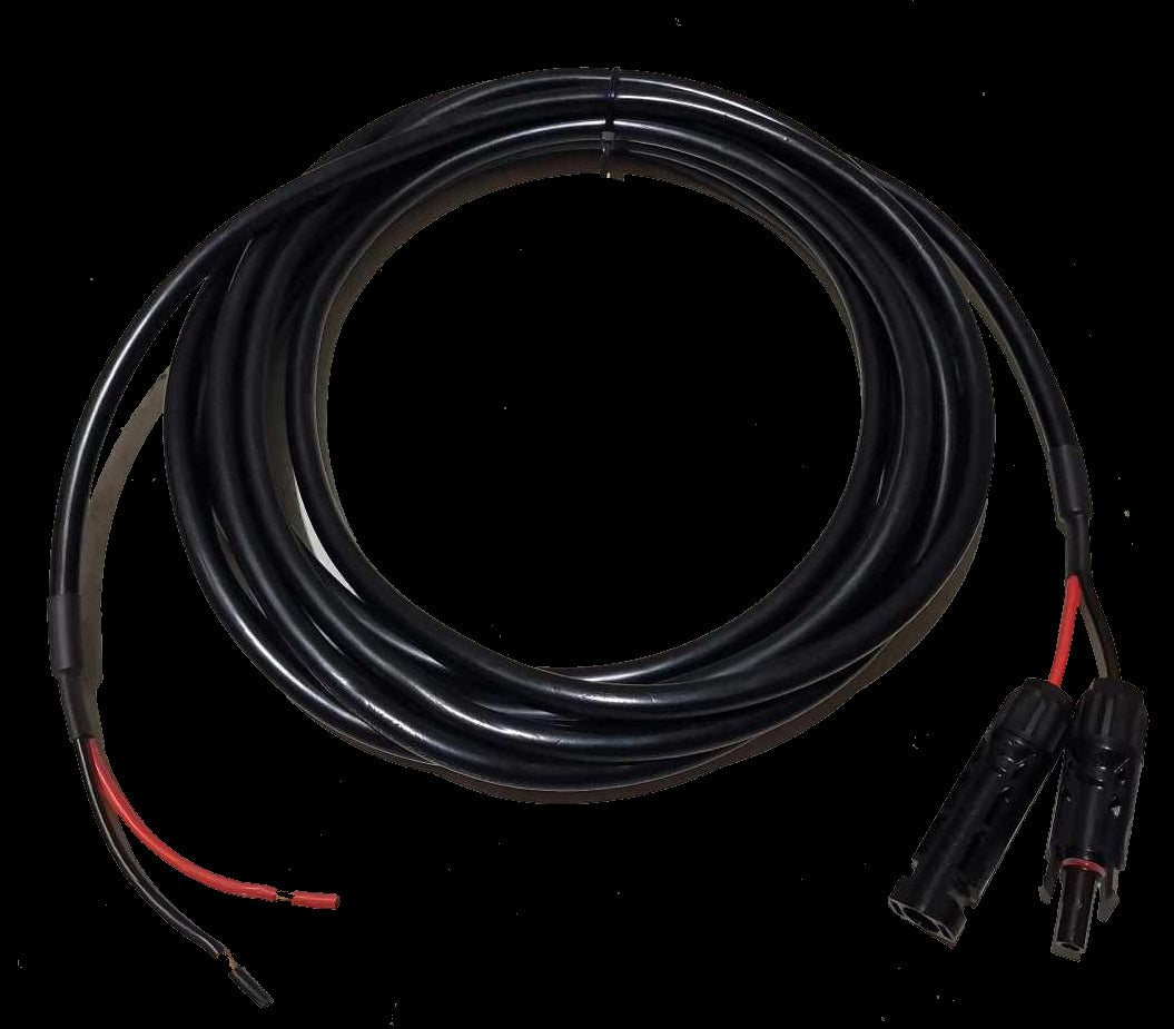 PV Kabel 2x4mm2 6mtr med MC4 kontakt i ene enden - Image 1
