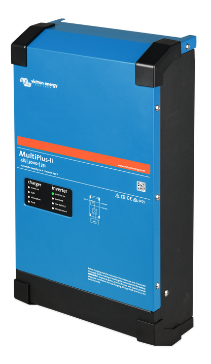 Victron Multiplus-Ii C48/3000/35-32 Kombi Inverter Og Lader shown in angle view