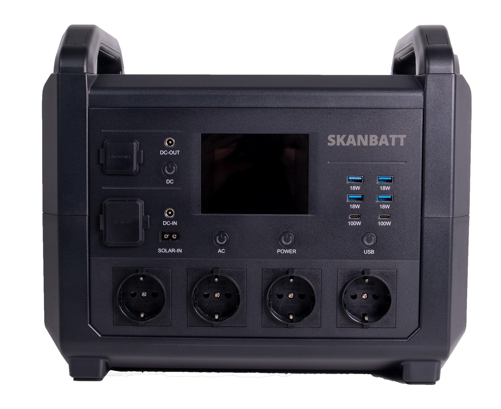 SKANBATT LITHIUM LPS 1536Wh Power Supply med 1600W Ren Sinus Inverter - Image 2