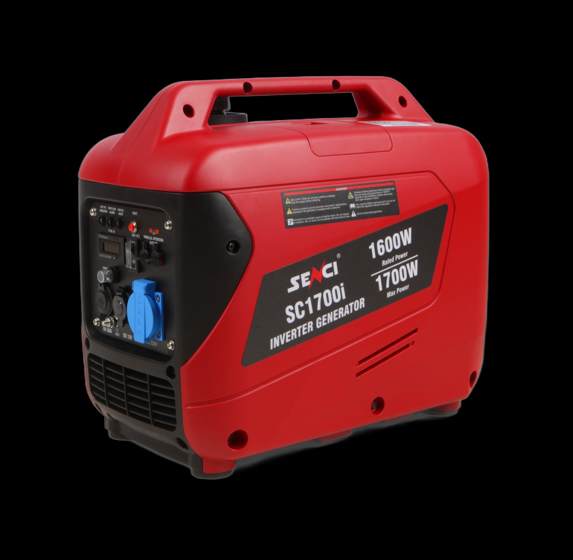 SENCI SC1700i Inverter Aggregat - Bensin - Max 1700W - Image 1