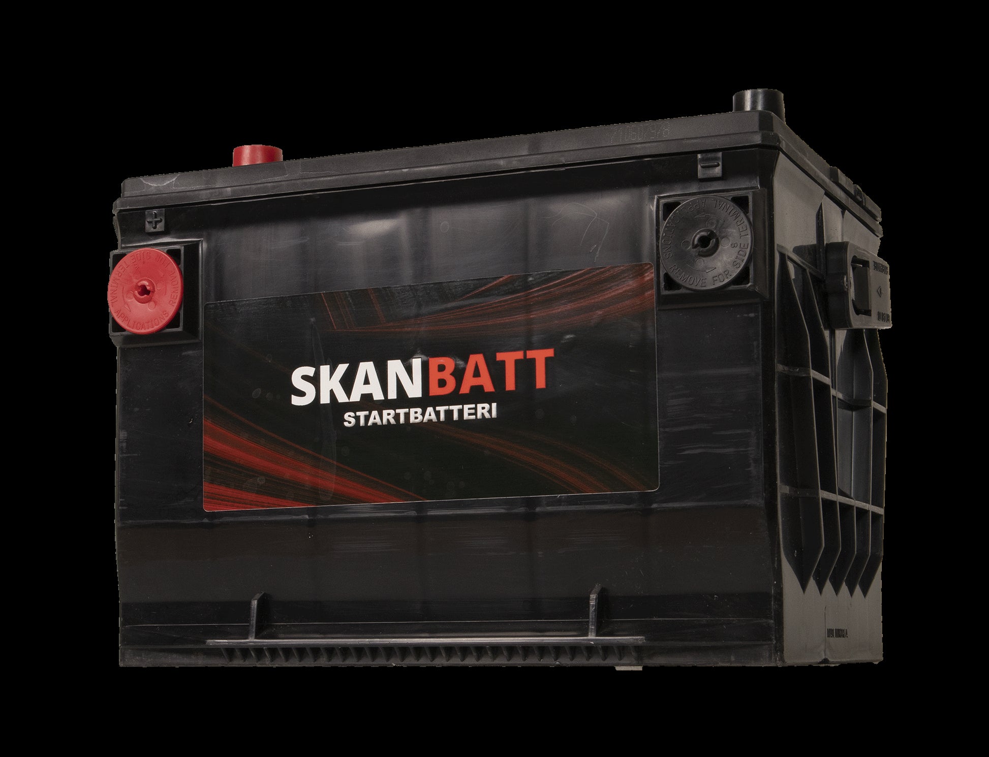 SKANBATT Startbatteri 12V 80AH 800CCA (260x179x180/207mm) +venstre - Image 3