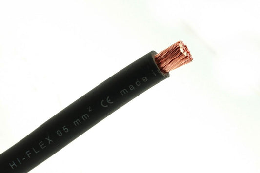 Batterikabel 95mm2 - Sort - 5 meter - Image 1
