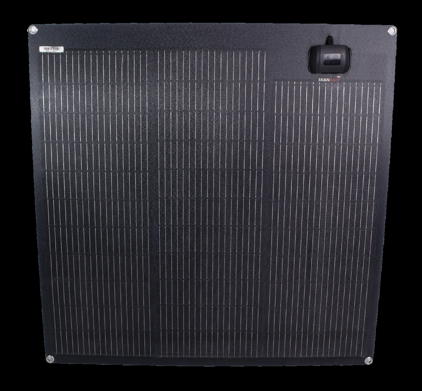SKANBATT Fleksibelt Solcellepanel 75W - ETFE - 670x670x3mm - Image 1