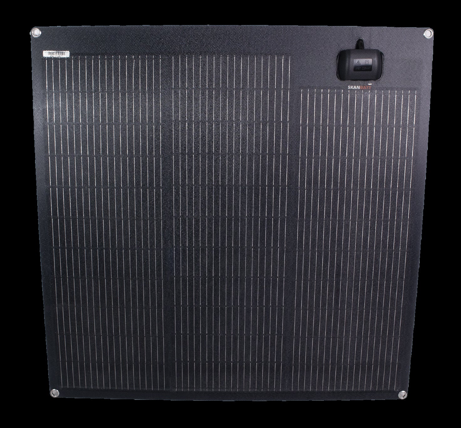 SKANBATT Fleksibelt Solcellepanel 75W - ETFE - 670x670x3mm - Image 1