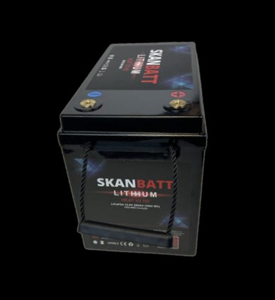 SKANBATT V2 Lithium HEAT Batteri 12V 280AH 150A BMS - Bluetooth - Image 5