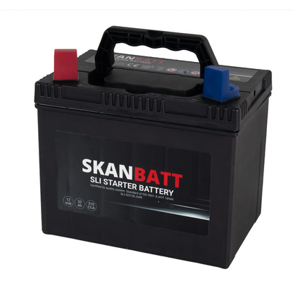SKANBATT Garden 12V 32AH 310CCA (197x129x185mm) +L - Plenklipper