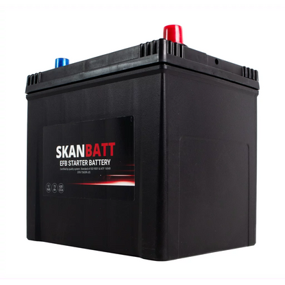 SKANBATT EFB Startbatteri 12V 73AH 630CCA (232x173x225mm) +R
