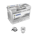 Varta Silver Dynamic Agm Batteri 12V 70Ah 760Cca (278X175X190/190Mm) +Høyre A7 Xev
