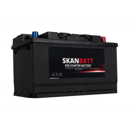 SKANBATT EFB Startbatteri 12V 80Ah 730CCA (315x175x190mm) +R