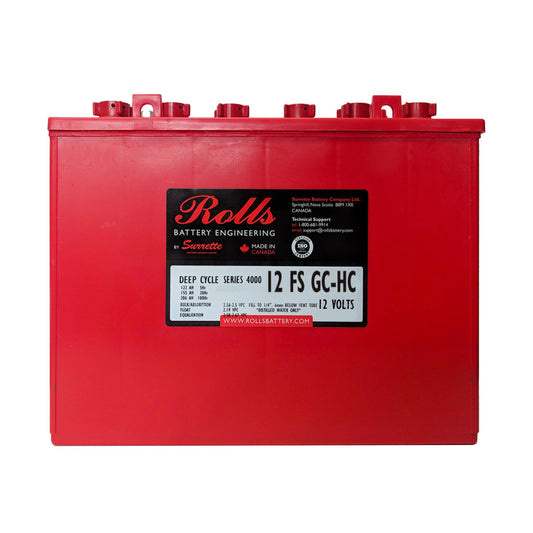 ROLLS 12-FS-GC-HC Deep Cycle Batteri 12V 155AH (333x182x274mm) - Image 1
