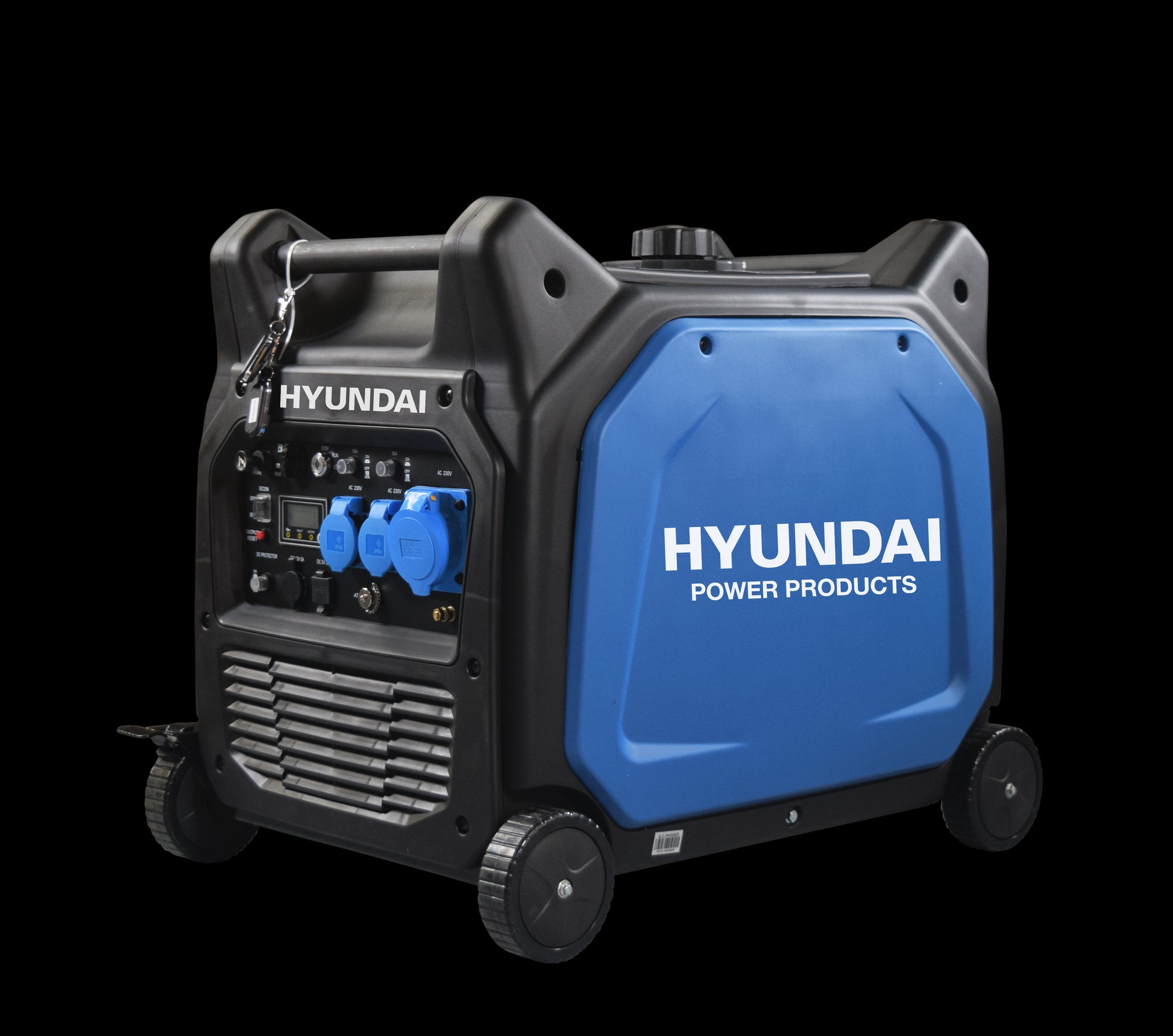 HYUNDAI HY6500SEi Inverter Aggregat 6500W - Elektrisk Start - Fjernkontroll - ATS - Image 2