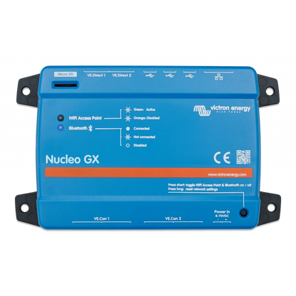 Victron Nucleo GX shown in product view