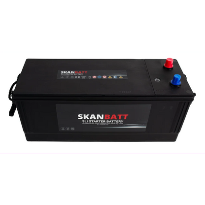 SKANBATT SLI SHD Startbatteri 12V 140AH 800CCA (513x189x223mm) +R