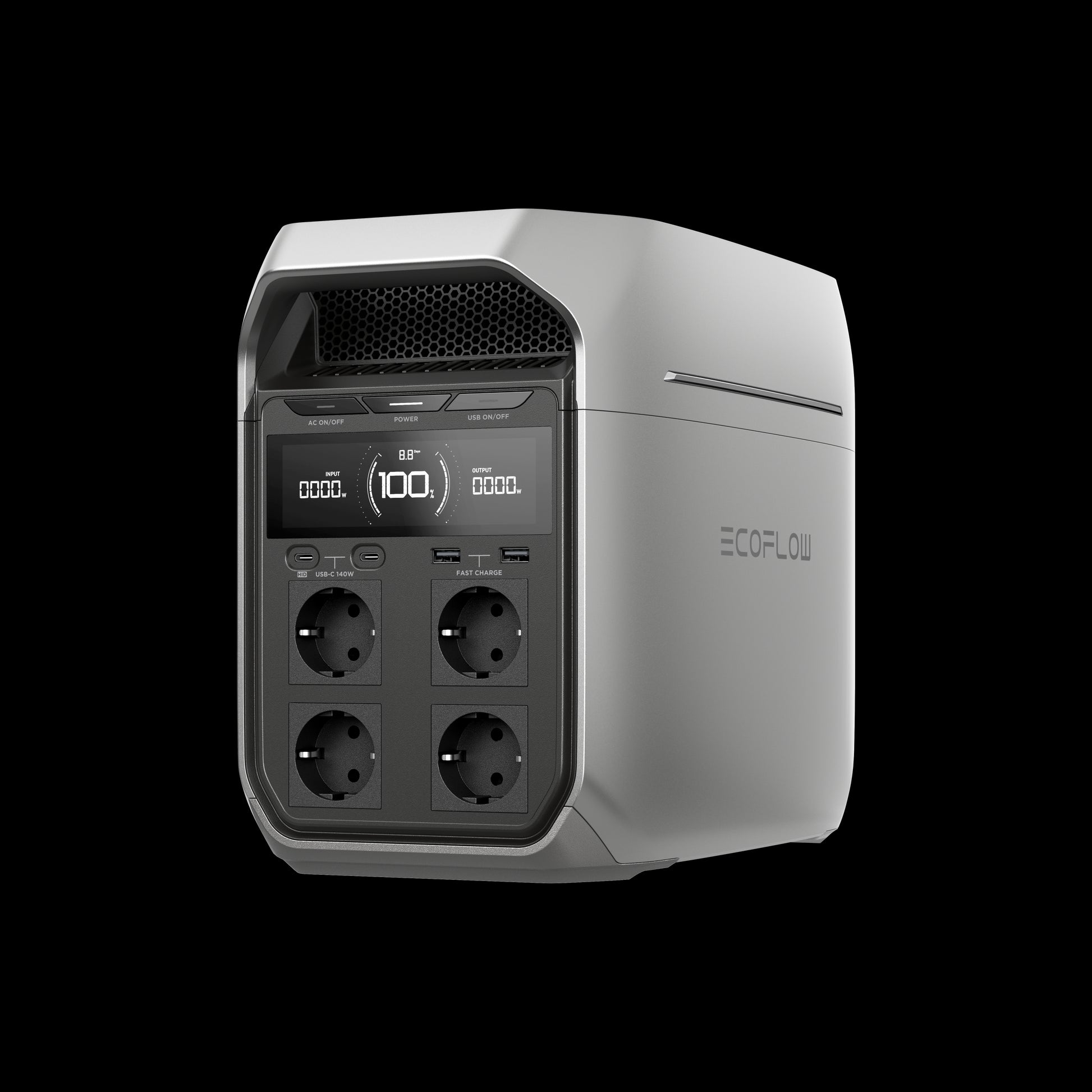 ECOFLOW DELTA 3 PLUS Bærbar Strømforsyning - LPS - 1024Wh - 1800W - Image 1