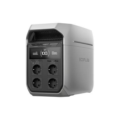 Ecoflow Delta 3 Plus Bærbar Strømforsyning - Lps - 1024Wh - 1800W shown in product view