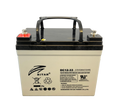 Ritar Agm Deep Cycle Batteri 12V 33Ah (196X130X163Mm) +Venstre