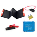 SKANBATT Solpanel 12V Båt Vikbar 120W Victron Regulator Premiumpaket