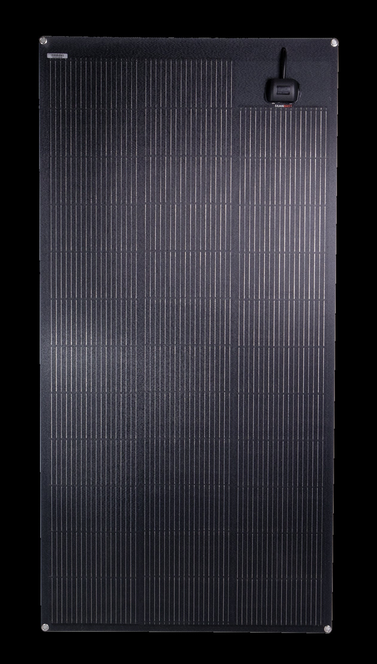 SKANBATT Fleksibelt Solcellepanel 160W - ETFE - 1350x670x3mm - Image 1