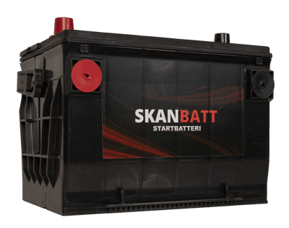 Skanbatt Startbatteri 12V 80Ah 800Cca +Venstre shown in angle view