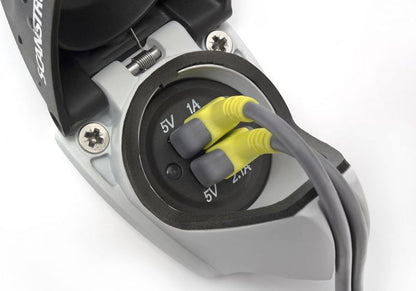 Scanstrut Dual Usb-Kontakt Vanntett shown in angle view