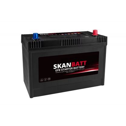 SKANBATT EFB Startbatteri 12V 115AH 1000CCA +R shown in product view