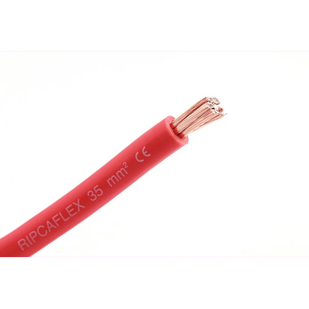Batterikabel 35mm2 - Rød shown in product view