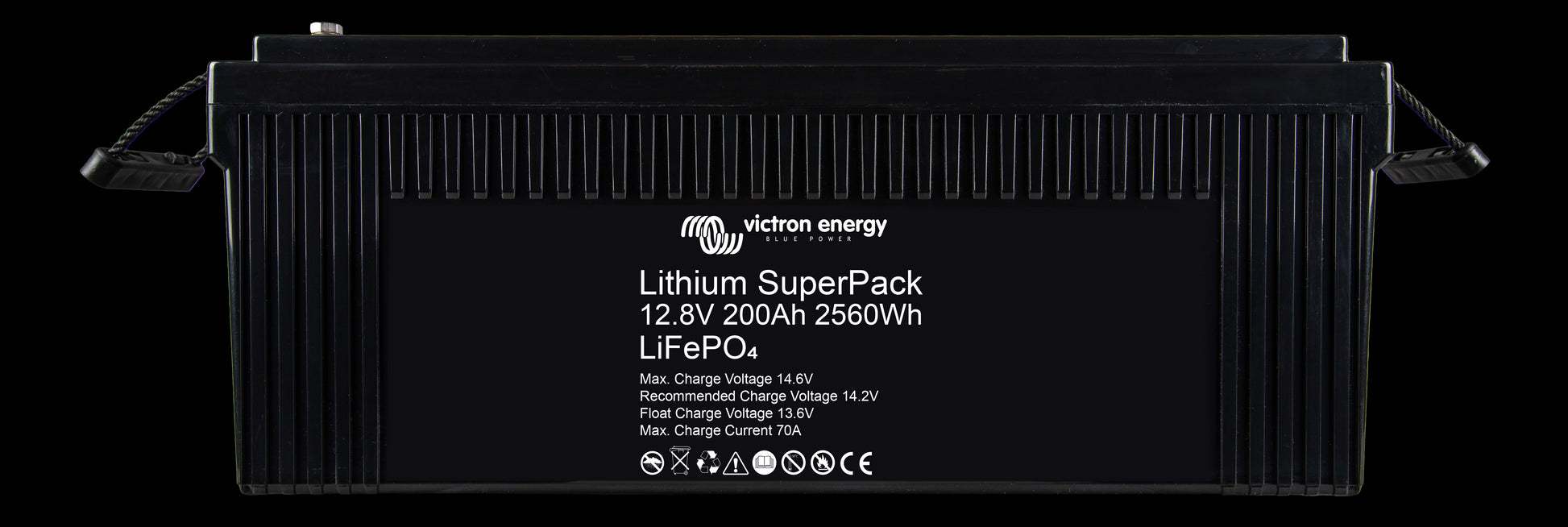 VICTRON Lithium SuperPack 12,8V 200Ah (M8) - Image 1