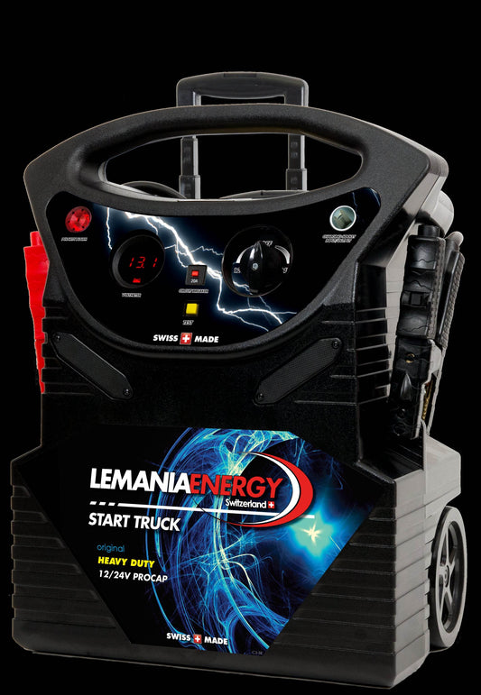 LEMANIA PROCAP Startbooster Proff 12/24V 4000A - Proffvolt