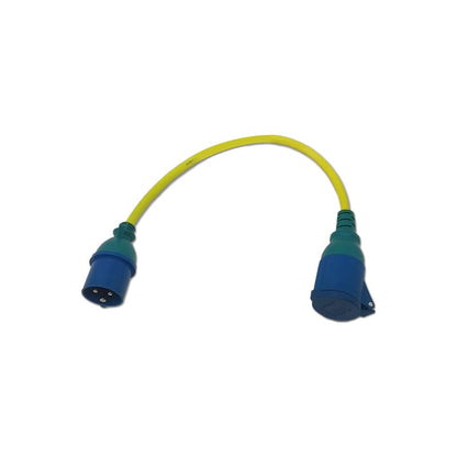 Adapterkabel 16A till 32A/250V CEE/CEE