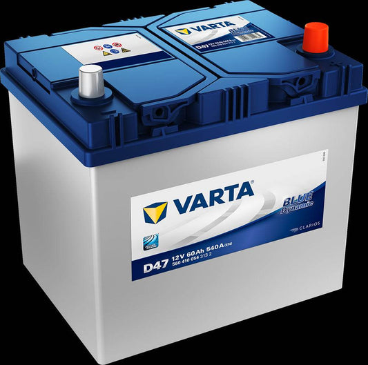 VARTA Blue Dynamic Batteri 12V 60AH 540CCA (232x173x200/225mm) +høyre D47 - Proffvolt