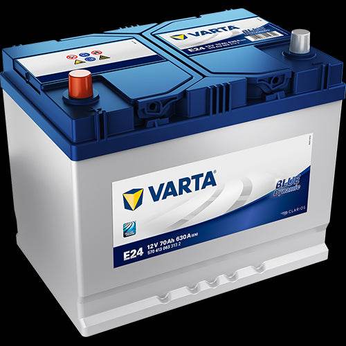 VARTA Blue Dynamic Batteri 12V 70AH 630CCA (261x175x200/220mm) +venstre E24 - Proffvolt