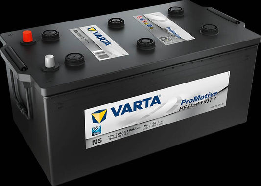 VARTA Promotive Black Batteri 12V 220AH 1150CCA (518x276x220/242mm) +venstre N5 - Proffvolt