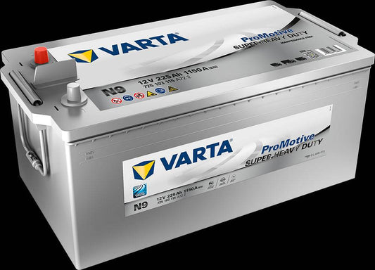 VARTA Promotive SHD Batteri 12V 225AH 1150CCA (518x276x210/242mm) +venstre N9 - Proffvolt
